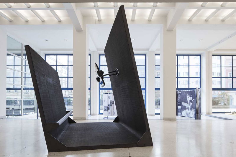 Pohled do instalace výstavy Finále 2016