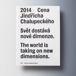 Ilustrační obrázek pro Cena Jindřicha Chalupeckého: Finále 2014