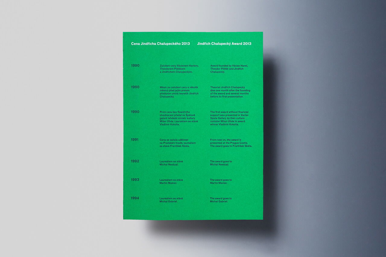 Ilustrační obrázek pro Cena Jindřicha Chalupeckého: Finále 2013