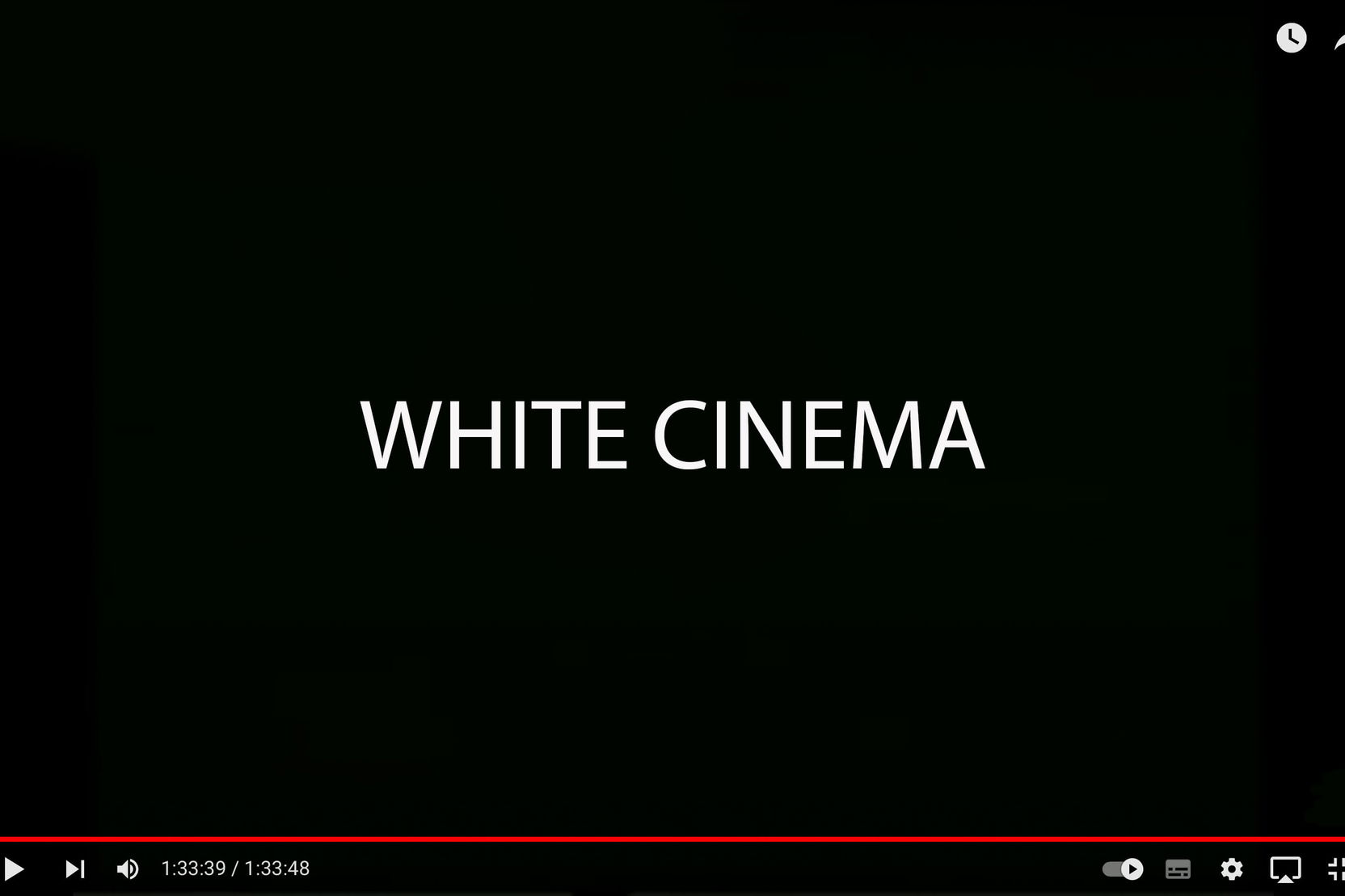 Intervence #34: Robert Gabris – White Cinema