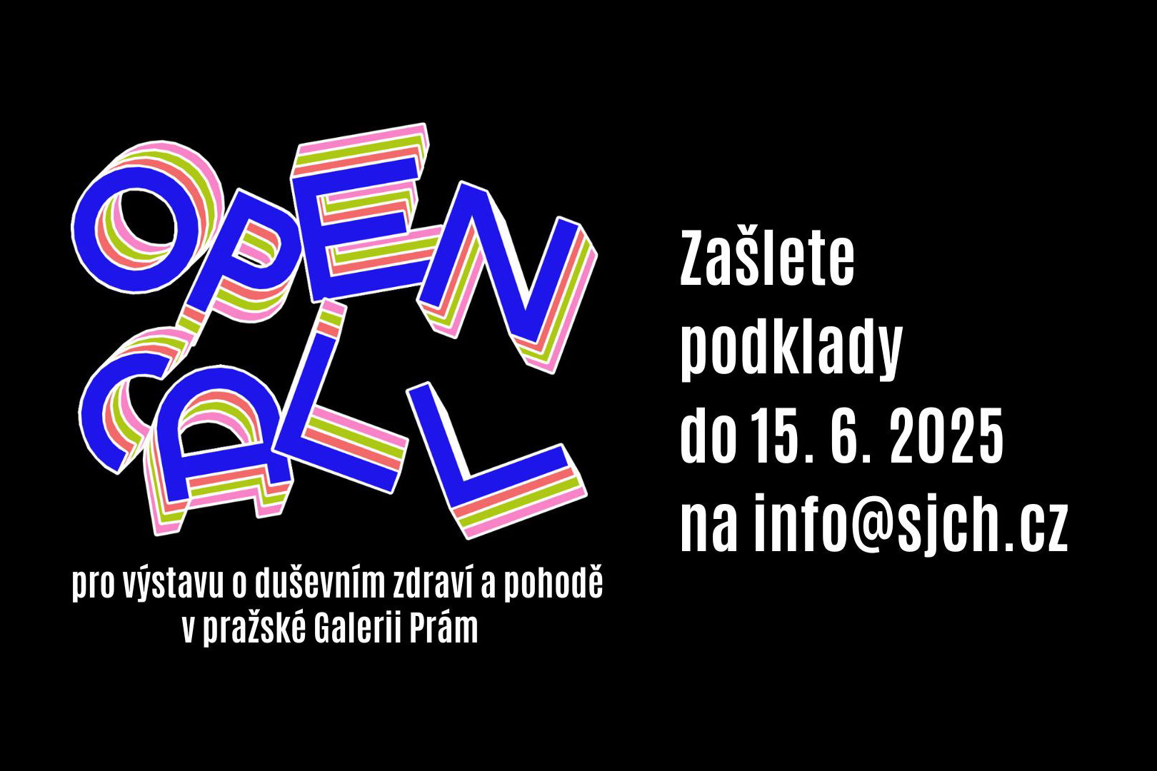 OPENCALL: Výstava o duševním zdraví v Galerii Prám