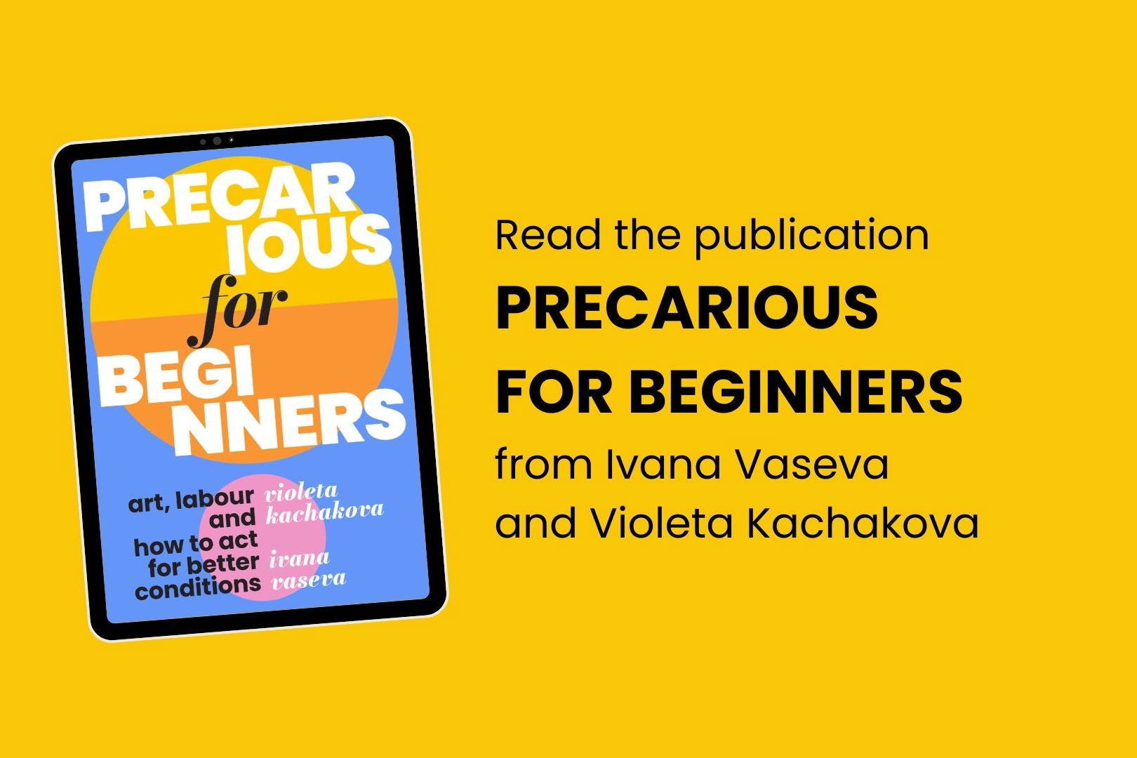 Náhledový obrázek k článku Stáhněte si publikaci Prekarita pro začátečníky Ivany Vasevy a Violety Kachakove